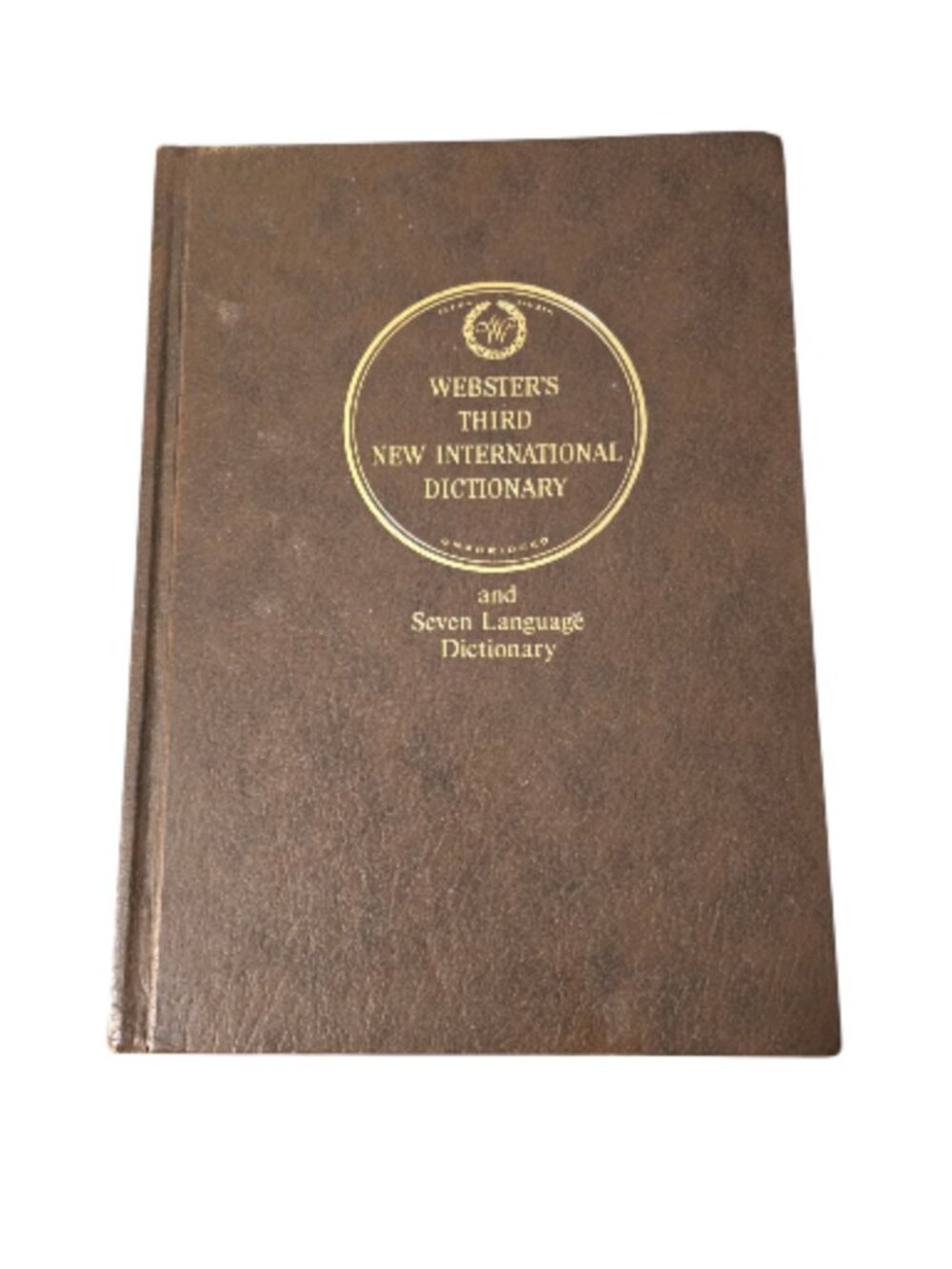 Websters 3rd New International Dictionary Unabridged 1981 HC Seven Languages